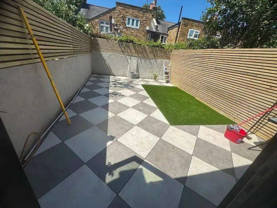 Porcelain patios