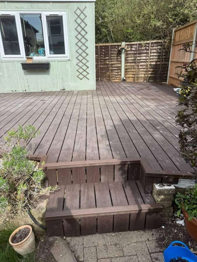 Decking steps and edging