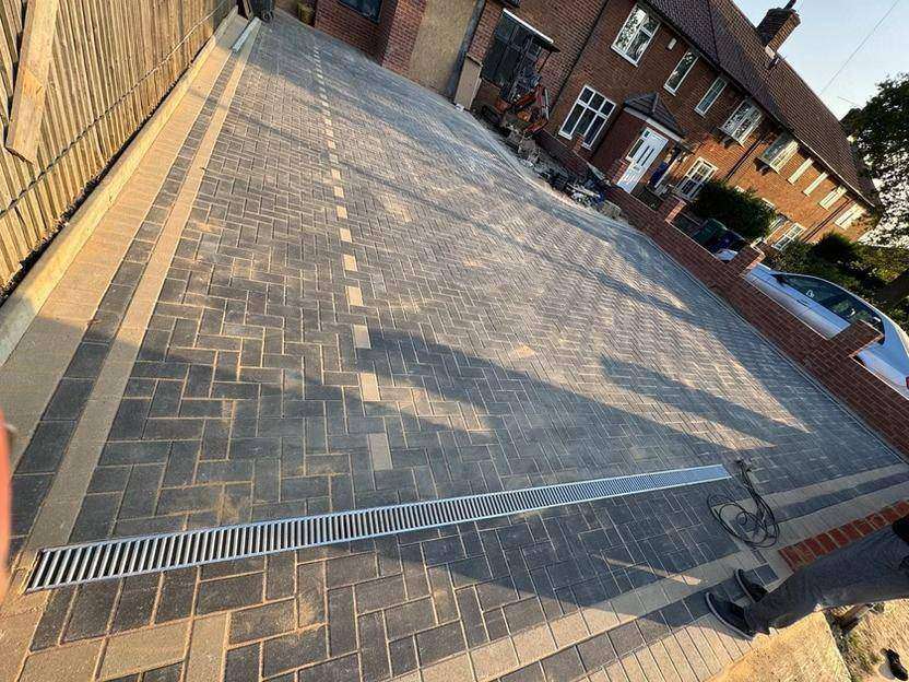 Block paving
