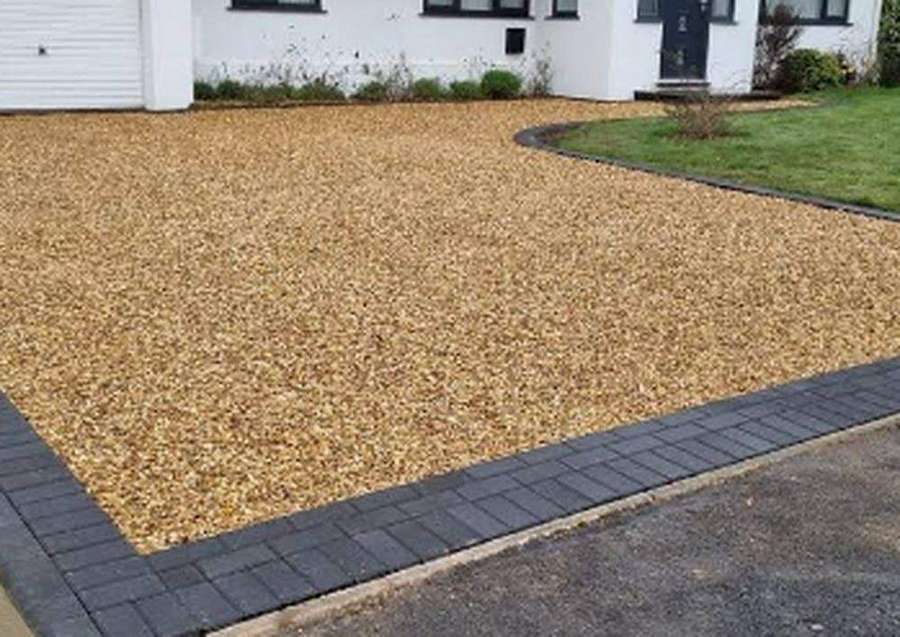 Shingle driveways